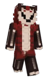 cocoa brown and crown of thorns Minecraft skin — Slim model — first worn by MrVulpus