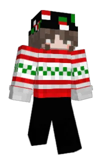 Front of ieaturgreenbean's skin