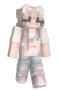 Front of trytostay's skin