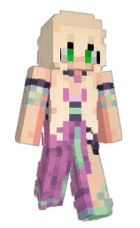 Slim Minecraft skin
