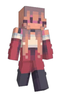 Front of Visai's skin