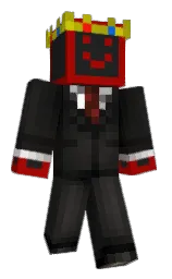 charlman's Minecraft skin wearing the Migrator cape