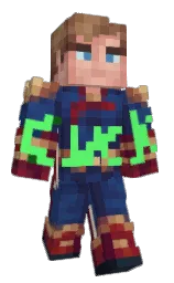 cloud burst and persian plum Minecraft skin — Classic model — first worn by KlajdiandCo