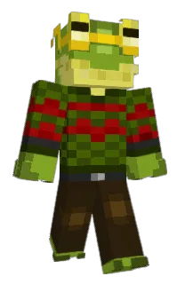 Front of Rooklington's skin