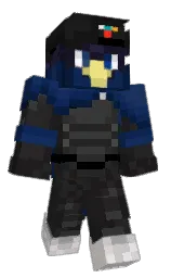 mine shaft and cod gray Minecraft skin — Classic model — first worn by Epezy