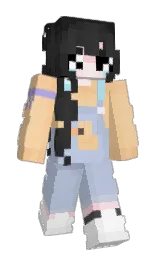 Slim Minecraft skin