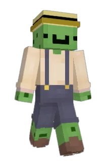 16hour Minecraft avatar full body