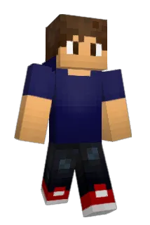 16lb Minecraft avatar full body