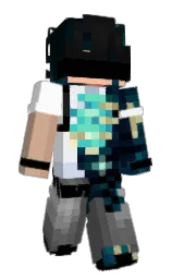 blue whale and tangaroa Minecraft skin — Classic model