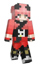 cuteanomaly's Minecraft skin wearing the Pan cape