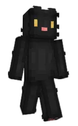 m0rc4t's Minecraft skin wearing the Vanilla cape