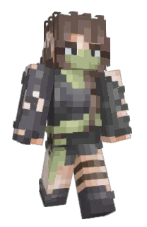 Front of Gyraie's skin