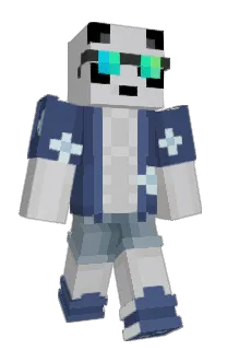 Front of GePanda's skin