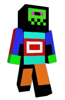 Front of Minecraft skin