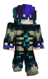bunker and kokoda Minecraft skin — Classic model — first worn by Risolesss_