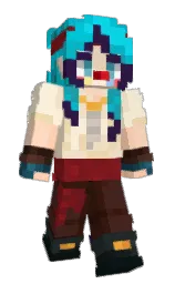 Slim Minecraft skin