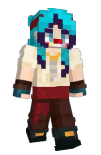 Front of Alysterm's skin