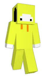 I1E1's Minecraft skin wearing the Aurora cape
