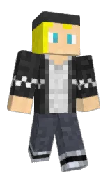 Shadownite64's Minecraft skin wearing the Aurora cape