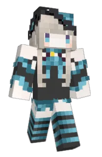 Front of Fuika's skin