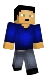 black and porsche Minecraft skin — Classic model