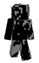 gray Minecraft skin — Classic model