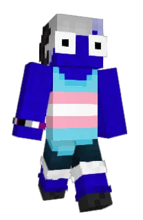 Front of Gleepz's skin