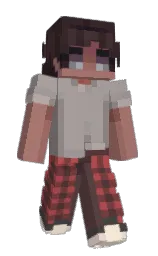 martini and woody brown Minecraft skin — Slim model — first worn by DarkStormsEye