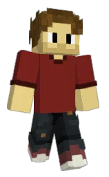 DK909's Minecraft skin wearing the Hero cape