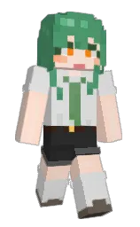 Slim Minecraft skin
