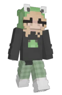 Front of Thayto's skin