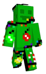 pumpkinhead2765's Minecraft skin wearing the Vanilla cape