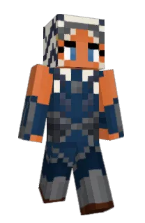 Front of Kimegite's skin