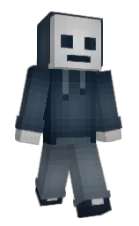 TheWhiteComet's Minecraft skin wearing the Builder cape