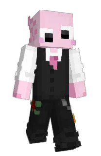Front of AxQh's skin