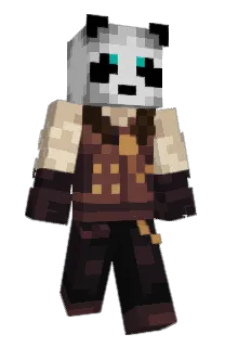 Front of Therea1panda's skin