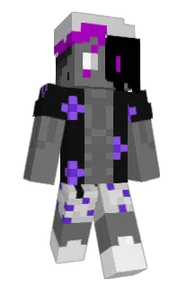 Front of WhiteBan's skin