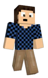 Wardonymous's Minecraft skin wearing the 15th Anniversary cape