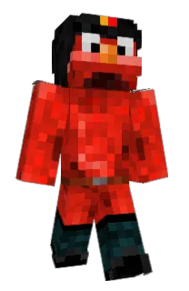 Front of PinkCobbel's skin