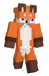 Front of Azerfox's skin