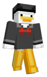 tundora and white Minecraft skin — Classic model — first worn by Dlehman13