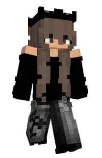 Front of Donnrine's skin
