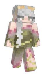 Slim Minecraft skin