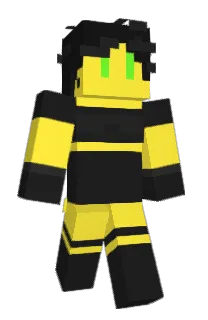 Front of Luminitu's skin
