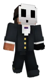 WeekStar's Minecraft skin wearing the 15th Anniversary cape