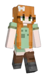 Koirax's Minecraft skin wearing the Cherry Blossom cape