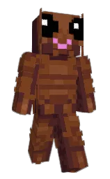cocoa bean and red robin Minecraft skin — Classic model