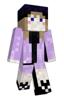 Front of hosabee's skin