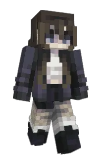 Front of meiske's skin