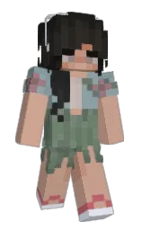 Slim Minecraft skin